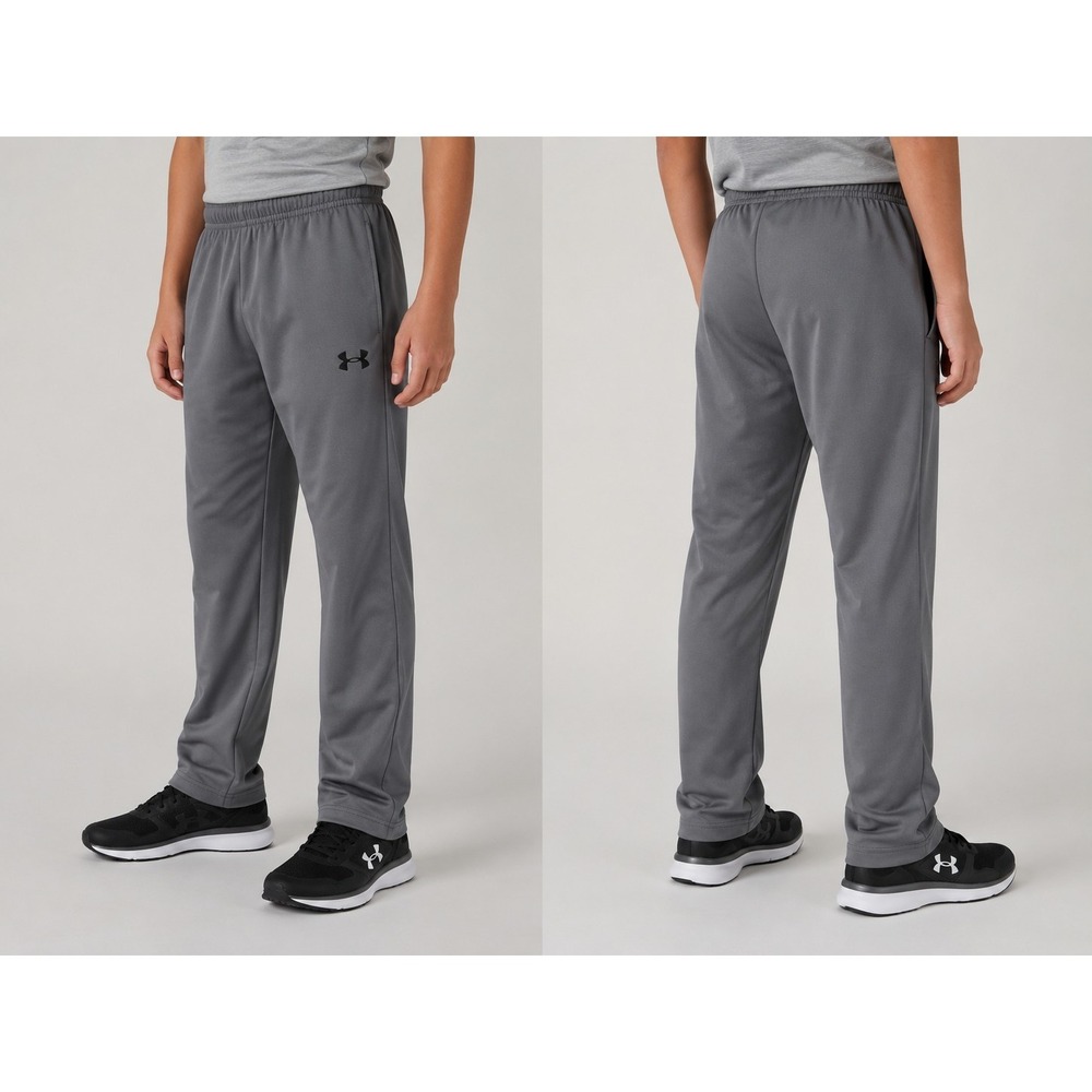 Under Armour Youth‎ ColdGear Jogger Pants Gray Loose Fit YMD Medium Athletic